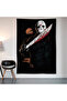 Friday the 13Th Jason Wall Drape Wall Tapestry First Quality Satin Fabric Poster - 2