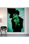 Marilyn Manson Wall Drape Wall Tapestry First Quality Satin Fabric Poster - 2