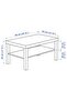 LACK Coffee Table White 90x55 cm – Sleek, Lightweight, Affordable Modern Living Room Table - 5