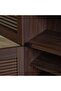 Niva 4 Door Shoe Cabinet - Walnut L76.8xw33.6xh123.5cm - 8