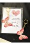 20Pcs Keychain Mother's Day Gift, to Parents Teachers to Staff Epoxy Printing Keychain