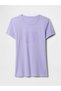 Kadın Gap Logo T-Shirt Lila - 2