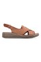 Sentence Women's Genuine Leather Low Heeled Orthopedic Sandals-S.Taba