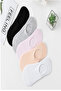 Ki̇ndo Sportswear Company 5Pcs Invisible under Wrist Flat Snekers Women's Socks