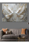 Golden Shining Dove Decorative Canvas - Canvas Wooden Painting - 4