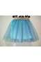 Printed Patterned Tutu Skirt, Girl's 23 April Skirt, (Lined) Tutu Tulle Skirt