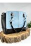 Genuine Leather Women's Bag Backpack Shoulder Bag Shoulder Bag Iron Strap Bag - 4