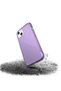 iPhone 13 Case Raptic Air Series Airbag Design Transparent Cover with Metal Corners Purple - 7