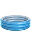Bestway Inflatable Big Metallic 3-Ring Pool 2.01mx 53cm Assorted - 1 Piece