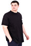 Mode XL Large Size Men's T-Shirt Crew Neck Gorgeous U25022 Black - 2