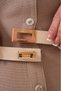 Adjustable Women's Belt with Locked Gold Buckle Dress Belt Coat Belt Belt - 2