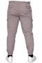 Mode XL Large Size Men's Trousers Linen Cargo Jogger 21911 Stone Color - 3