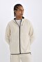 Slim Fit Hooded Skuba Sweatshirt - A6956Ax25Sp - 4