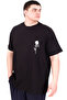 Mode XL Large Size Men's T-Shirt Crew Neck Gorgeous U25022 Black - 3