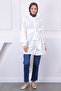 Ecru Waist Belted Tunic - 3