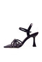 50-048 Stone Detailed Banded Evening Dress Shoes - 4