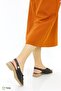 Women's Genuine Leather Flat Heeled Classic Summer Sandals M24/Ys1340 - 6