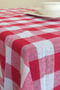 مفرش طاولة متعدد الأغراض للنزهات، لون أحمر، 150x150 - 5