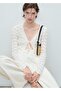 Crochet Cardigan with Vine Details - 6