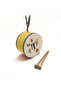 Dogs Printed Leather Toy Children's Drum Yellow 2-5 Years) - 4