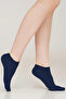 6 Pairs Women Men Unisex Navy Blue Booties Socks Ankle Length 6 Pieces - 3