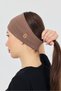 Women's Cotton Combed Non-Slip Flexible Extra Thin Reflects Style Sports Sweat Hair Band - 4