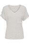 ONLIBEN S/S MOSTER V-NECK GLITTER TOPJRS