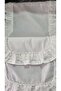 100% Cotton Satin with Natural Soft Touch Vintage Look Frilly Laced Runner 50cm X 80cm - 2