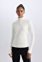 Defactofit Standard Fit Stand Collar Athlete Long Sleeve T-Shirt B0811Ax25Sp - 3