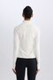 Defactofit Standard Fit Stand Collar Athlete Long Sleeve T-Shirt B0811Ax25Sp - 6