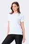 Clothing Oversize Crew Neck Short Sleeve T-Shirt White - 3