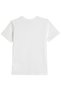 White Dinosaur Printed Girl's Boy's T-Shirt - Bicycle, Cotton Combed, Short Sleeve - 5