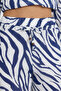 Women's Trousers - Voile Zebra Patterned Shalwar Trousers - 2130 - 5