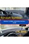 Renault Symbol (2018-2021) Covered Glovebox Protector Glovebox Carpet Case Towel Cover