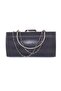 Black Evening Bag with Stones. Clutch Black Stone Evening Bag. The Evening Dress Bag Is Black. Black Evening Dress Bag. - 4