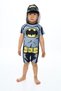 New Season Uv Protection Boy's Short Sleeve Shorts with Protection Hat Jumpsuit Swimsuit - 2
