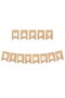 Retro Brown Bear Birthday Set Balloon with Ribbon Brown Heart Balloon Kraft Happy Banner 7 Years Old - 2