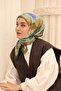 وشاح حريري بنمط أكريليك من أوليندا - 3