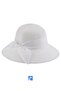 Short Brim Luxury Hat for Women 57-58 cm (There Is a Narrowing Rope Inside)
