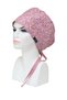 Standard Dried Rose Crispy Flower Patterned Surgical Bonnet Doctor Nurse Health Care Bonnet - 3