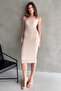 Stone Color Camisole Long Dress