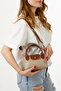 Women's Cross Strap Mini Hand and Shoulder Bag 2 Pieces - 2