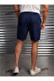 Unisex Ny Printed Basic Combed Shorts - 4