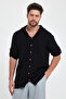 MUSLIN HOODED MEN'S SHIRT - 4010 - 6