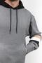 Sullivan Erkek Kapüşonlu Sweatshirt Gri - 4