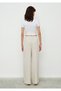 Wide Leg Tencel Tm Beige Lyocell Trousers 1010785 -70318 - 4