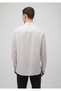 Striped White Tencel Tm Lyocell Shirt Slim Fit / Narrow Cut 0211222-620 - 4