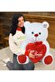 100 Cm I Love You Large Teddy Bear with Heart (100% Domestic)
