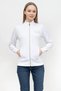 Kadın Fermuarlı Sweatshirt Beyaz