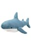 BLÅHAJ Soft toy, baby shark, 55 cm